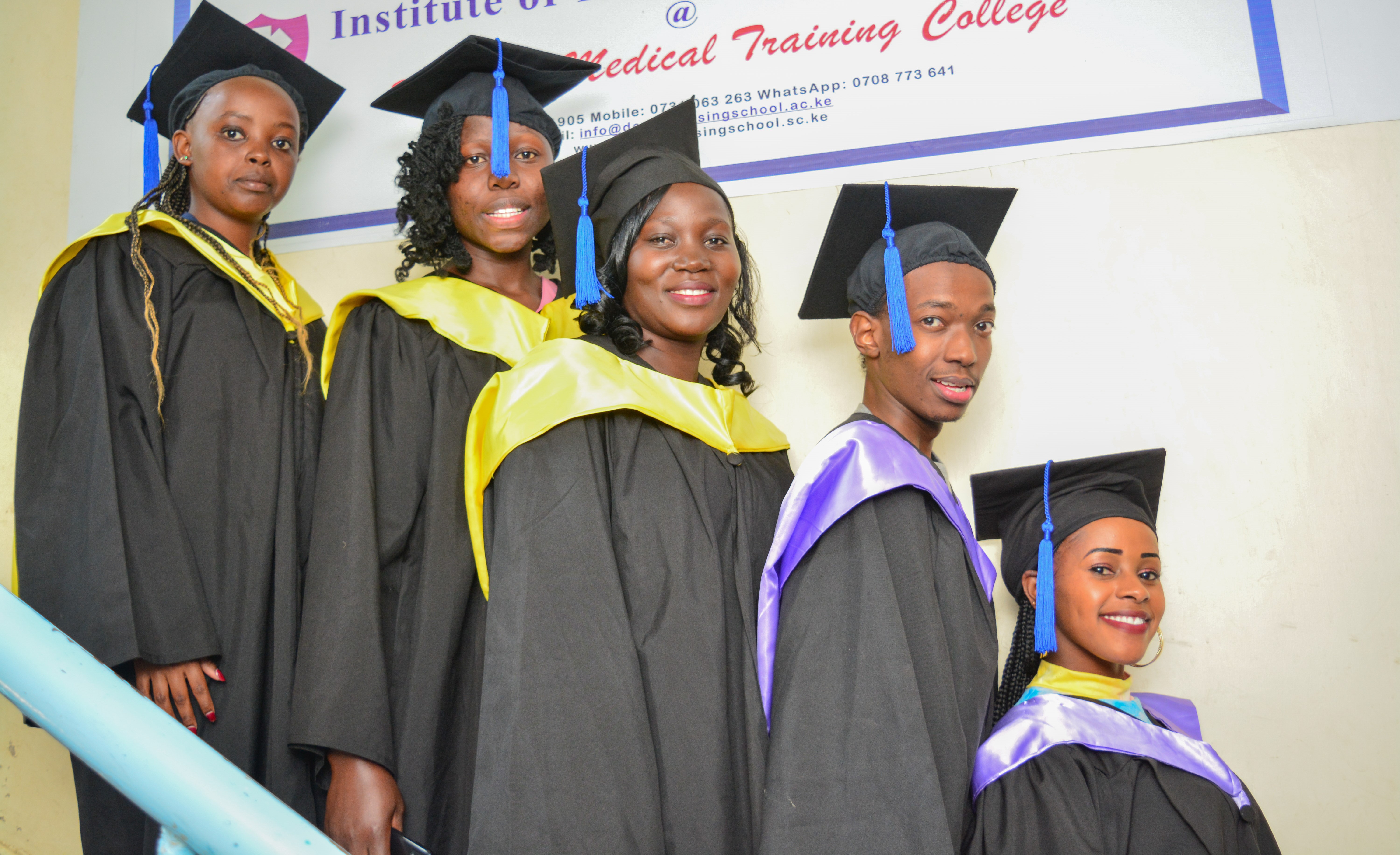 GLUK graduands celebrating